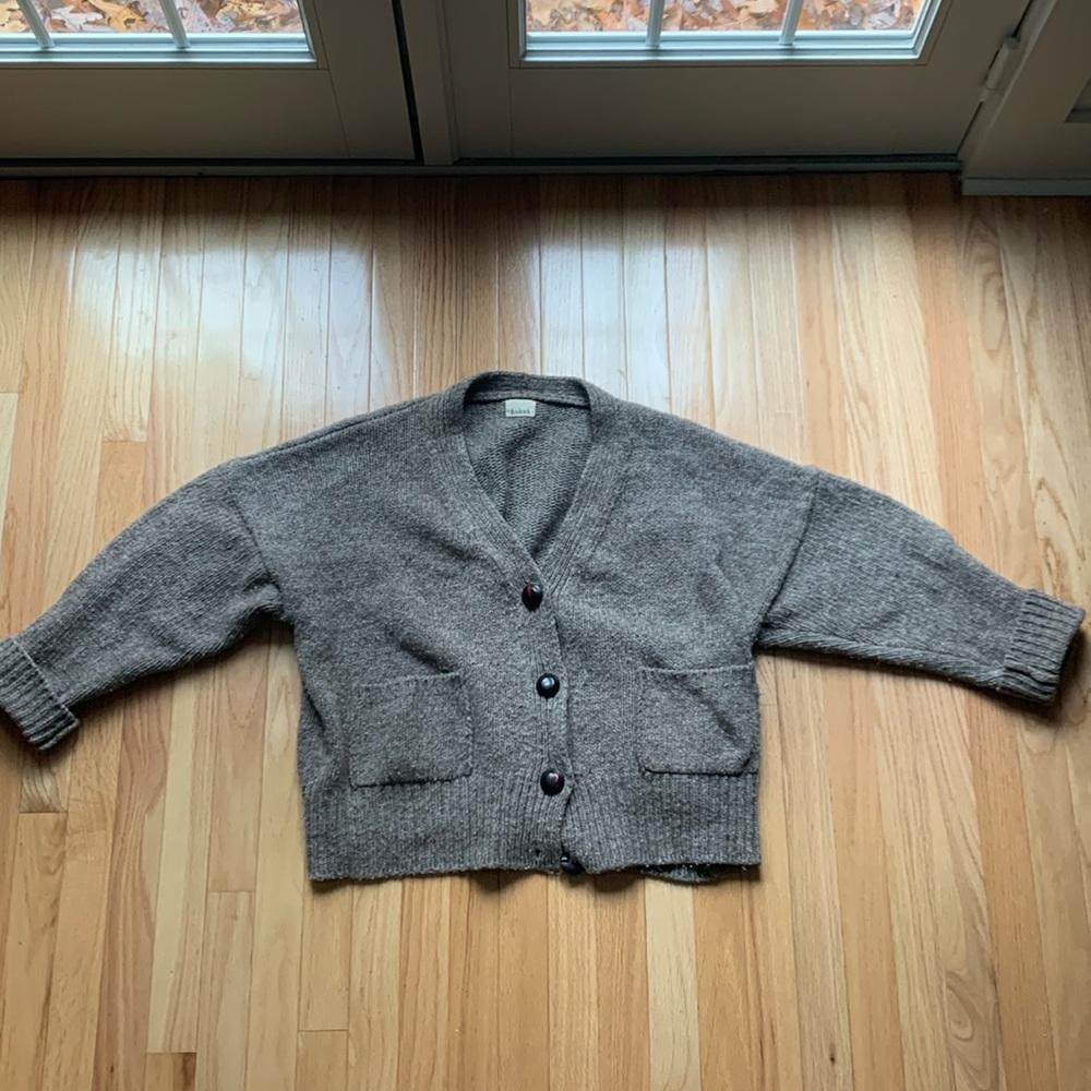 Babaa cardigan no17 dark mist